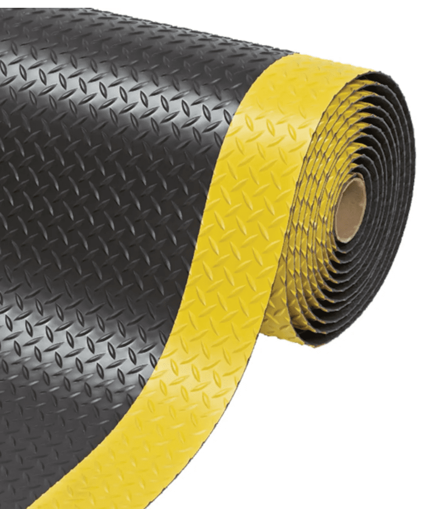 Anti-Ermüdungsmatte Schwarz/Gelb Saddle Trax® 979 Notrax