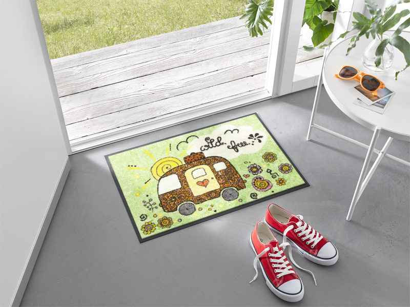 Camper wash + dry Fußmatte