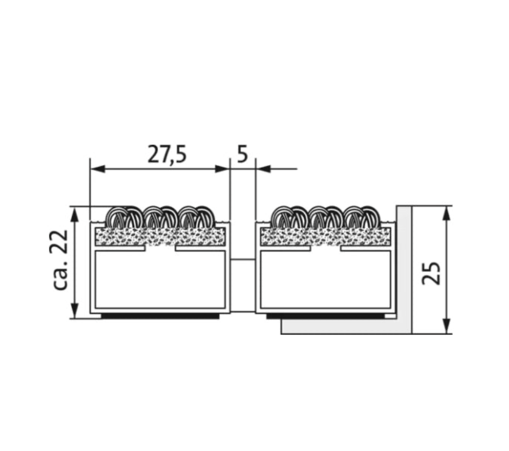 EMCO Eingangsmatte DIPLOMAT Premium P Care mit Kratzkante