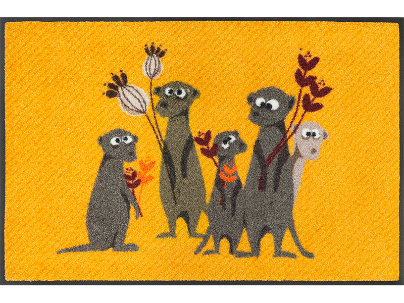 Erdmännchen Pepe, Bo, Paco & Co. wash + dry fußmatte