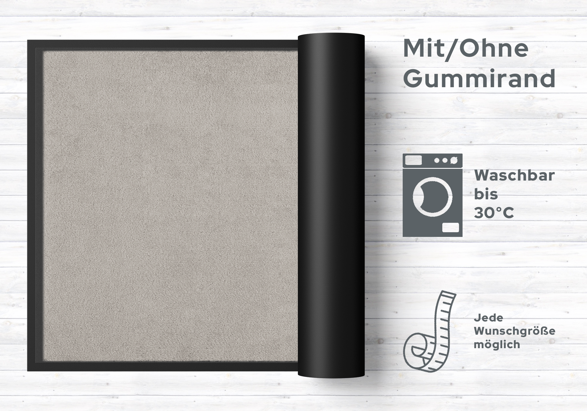 Fußmatte Neutral Farbe 011