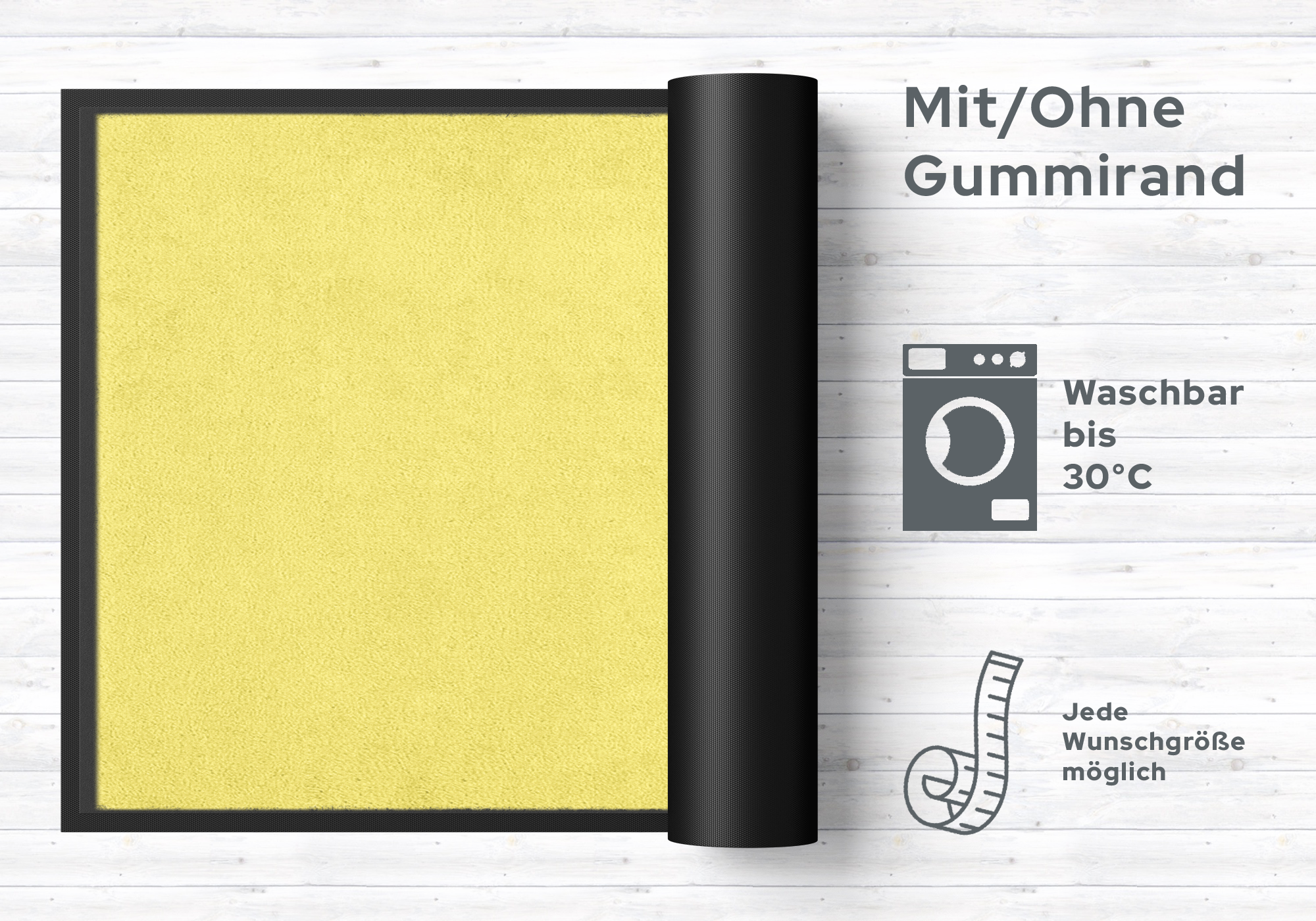 Fußmatte Neutral Farbe 018