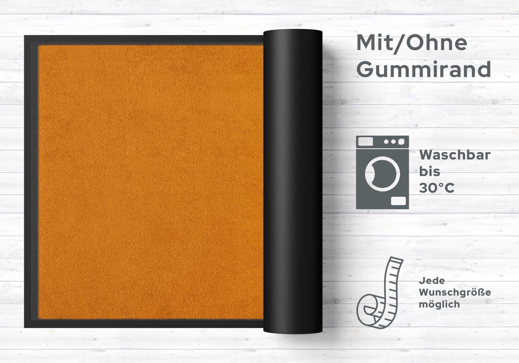 Fußmatte Neutral Farbe 024