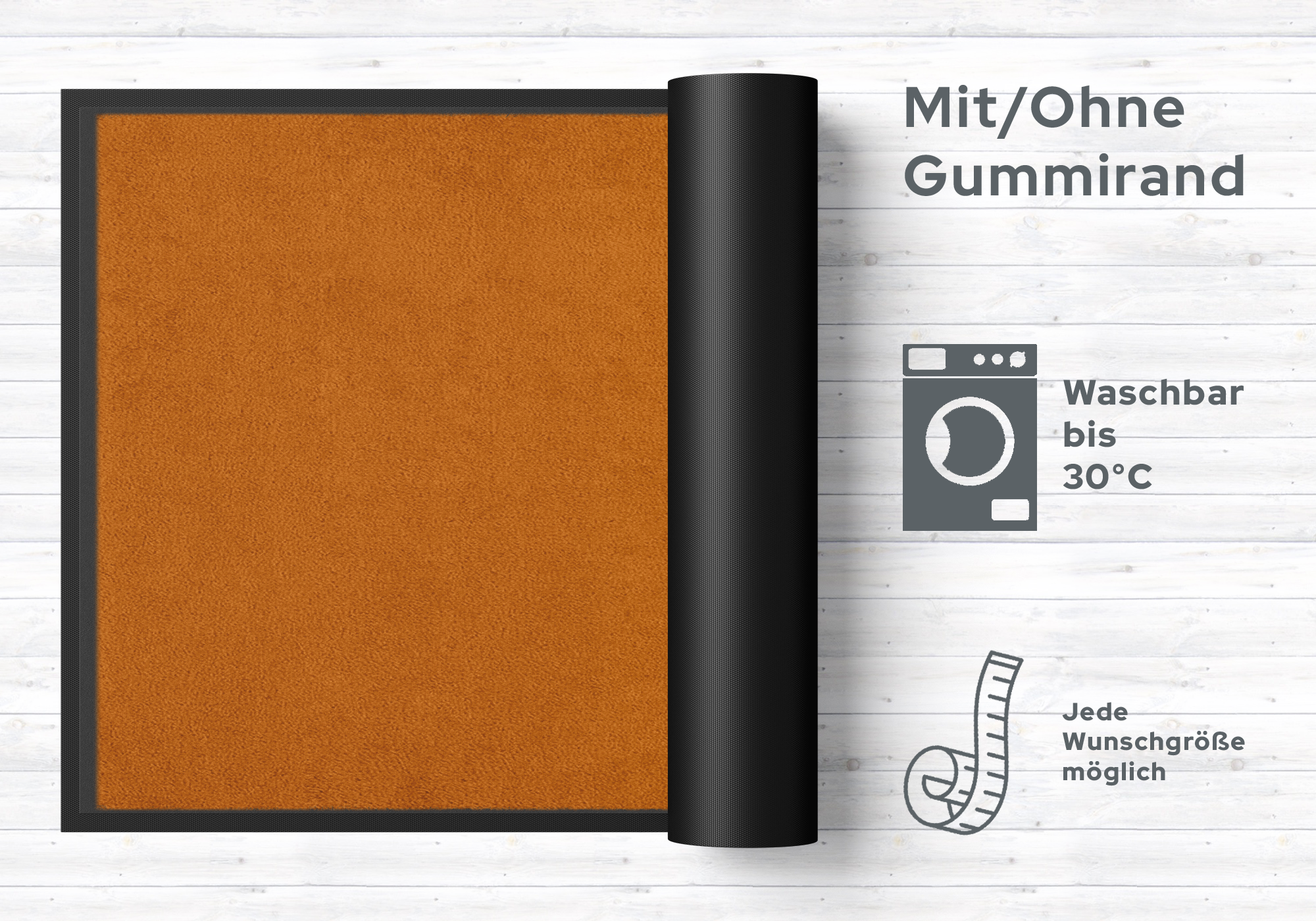 Fußmatte Neutral Farbe 025