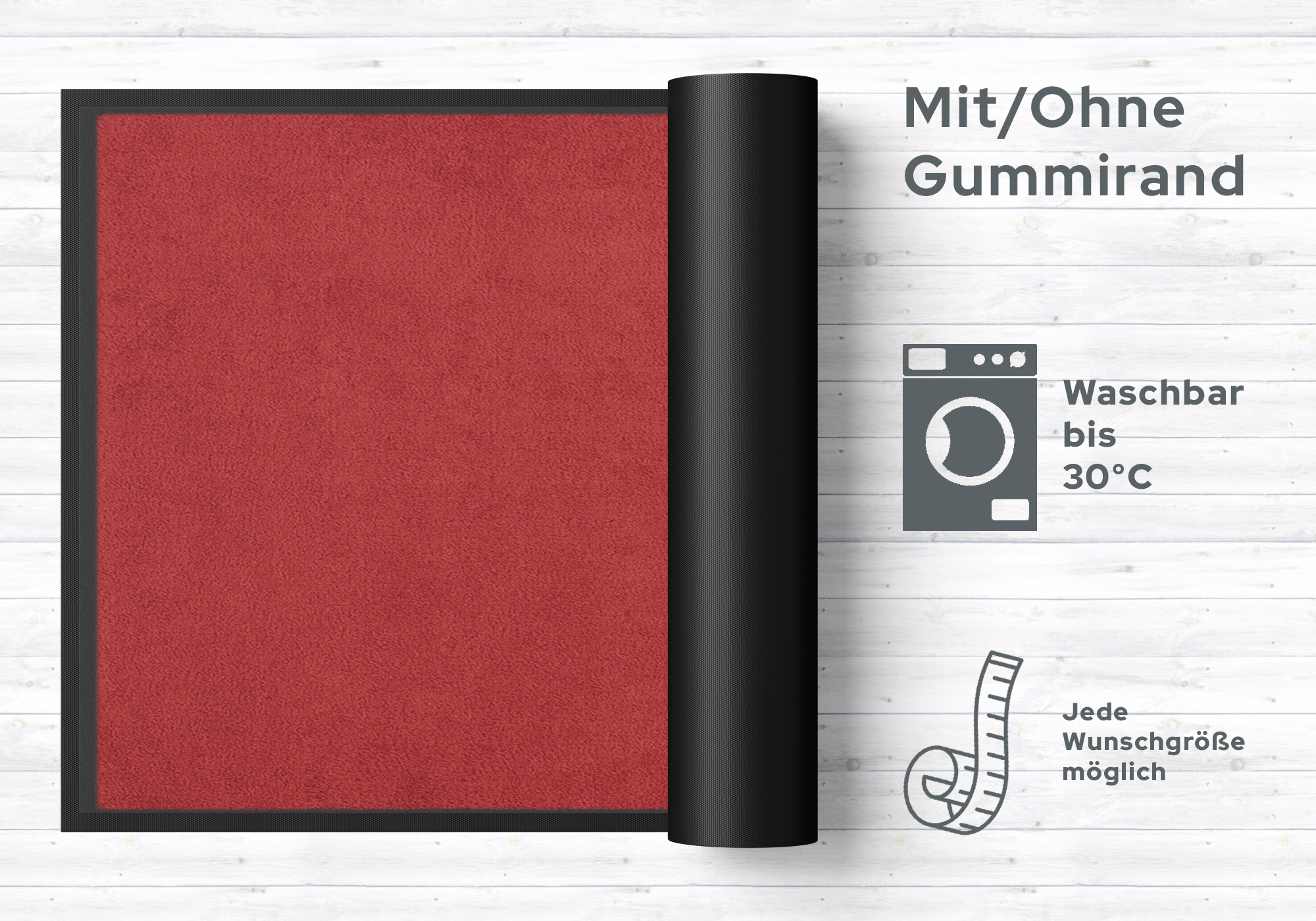 Fußmatte Neutral Farbe 030