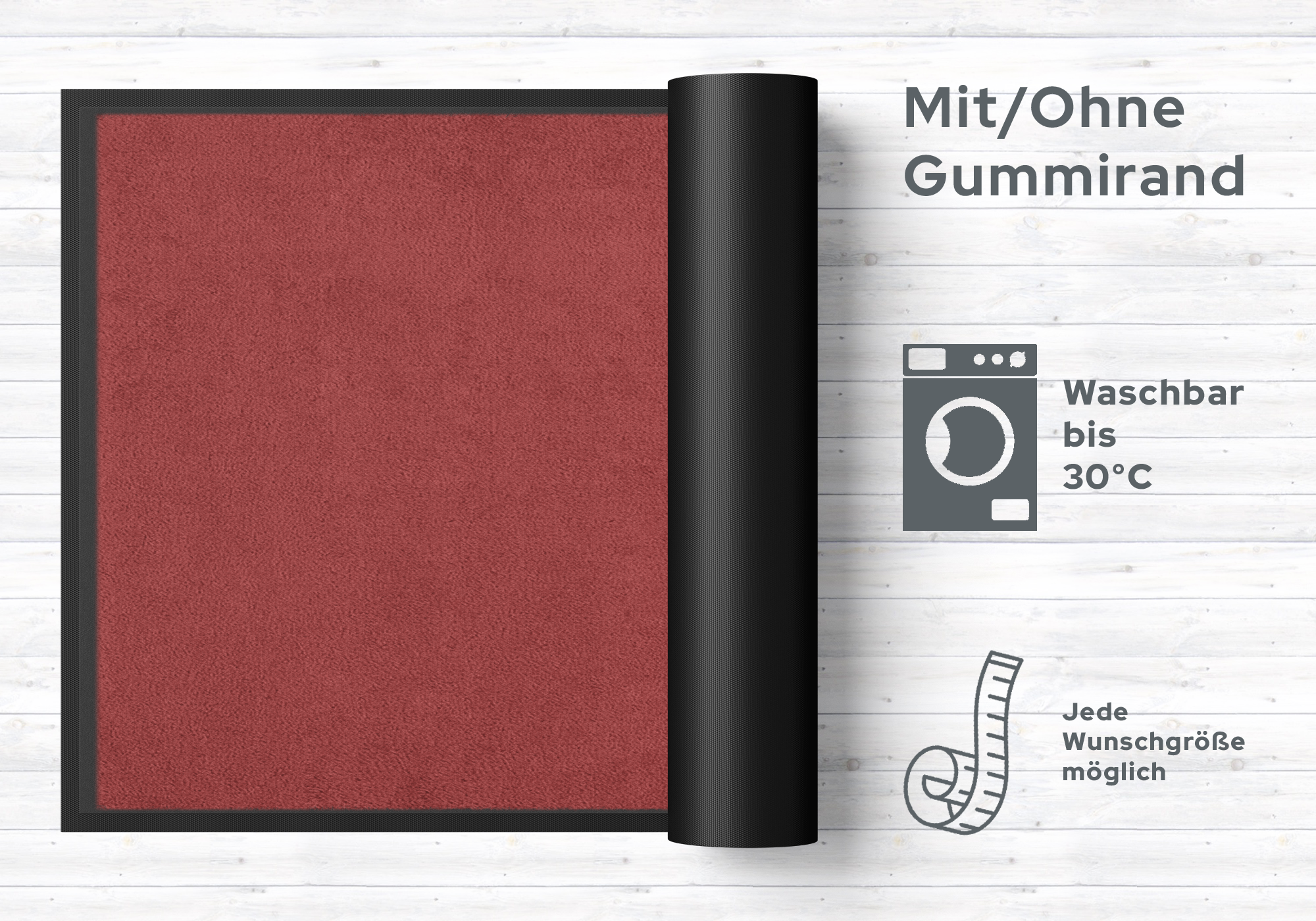 Fußmatte Neutral Farbe 031