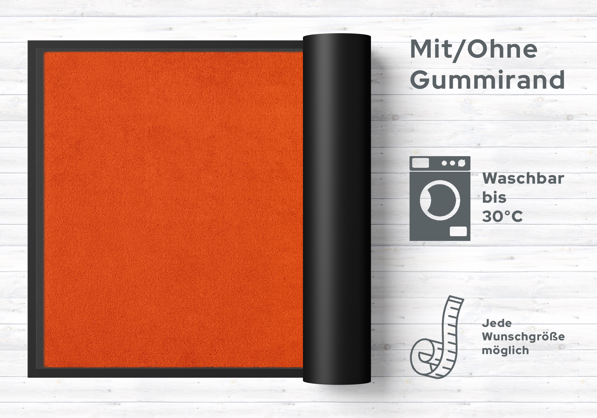 Fußmatte Neutral Farbe 035