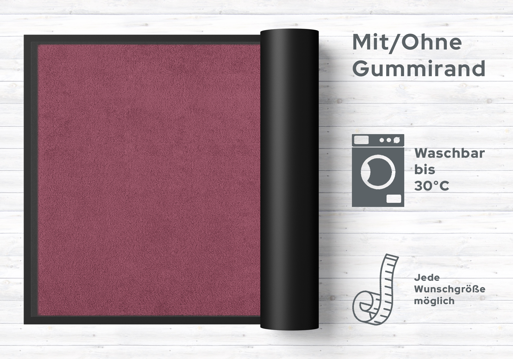 Fußmatte Neutral Farbe 041