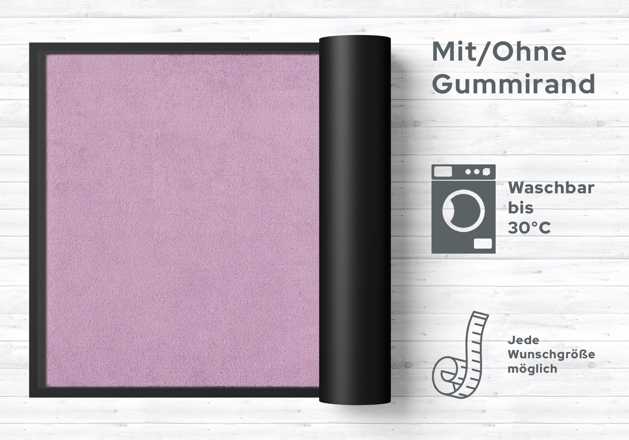 Fußmatte Neutral Farbe 044