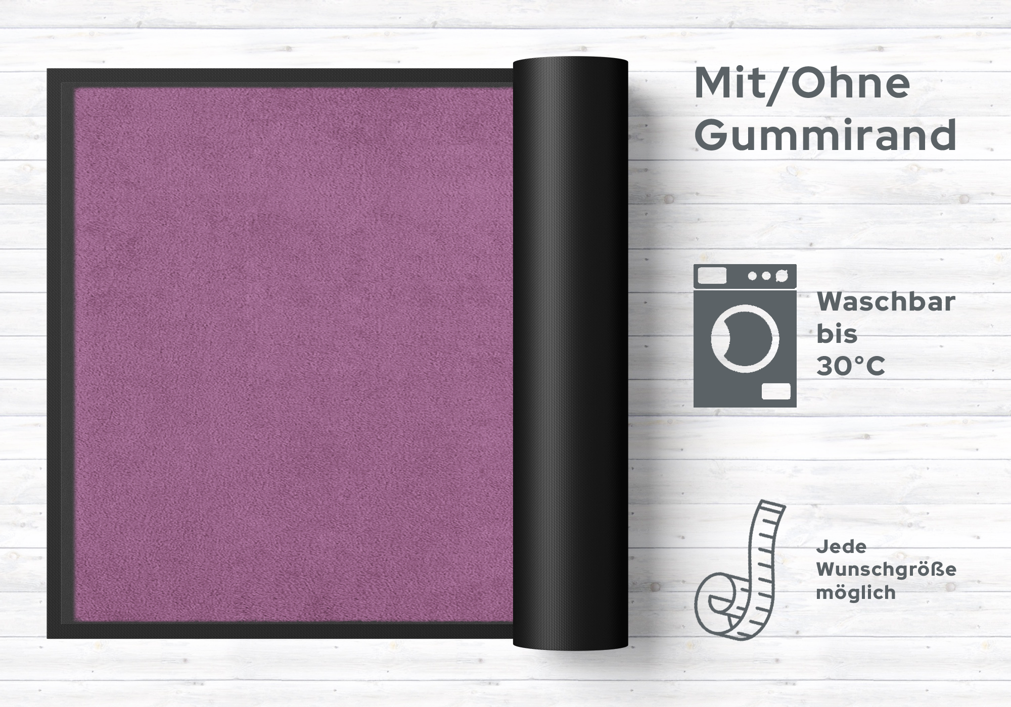 Fußmatte Neutral Farbe 045