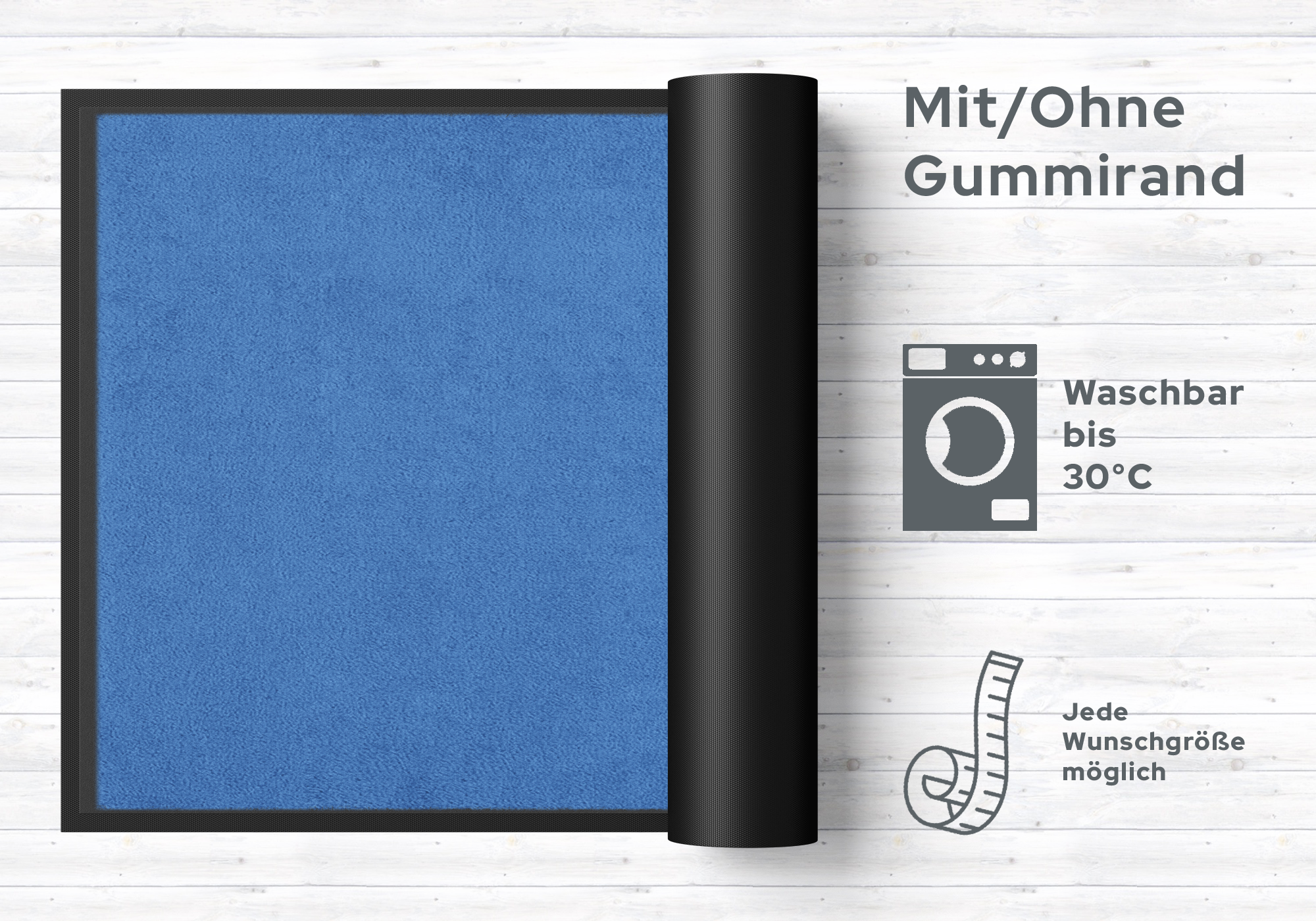 Fußmatte Neutral Farbe 058