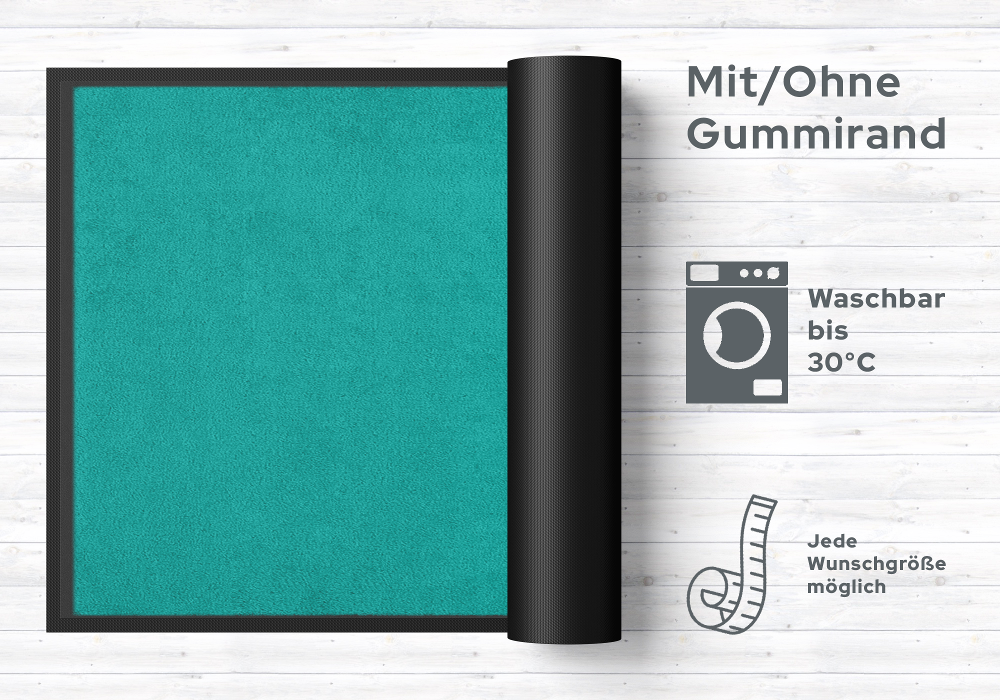 Fußmatte Neutral Farbe 065