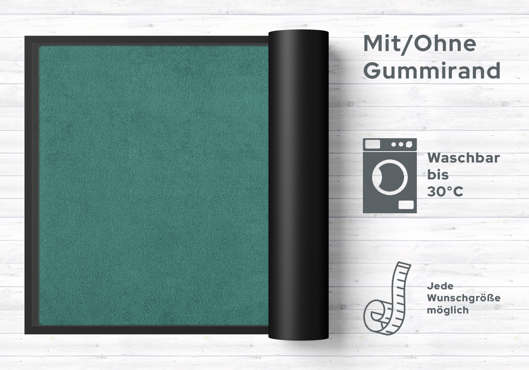 Fußmatte Neutral Farbe 069