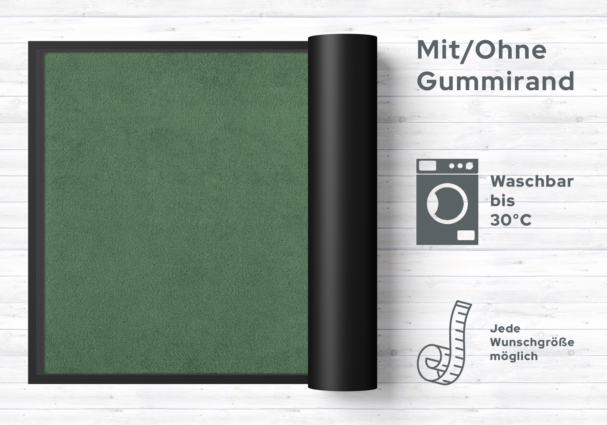 Fußmatte Neutral Farbe 073