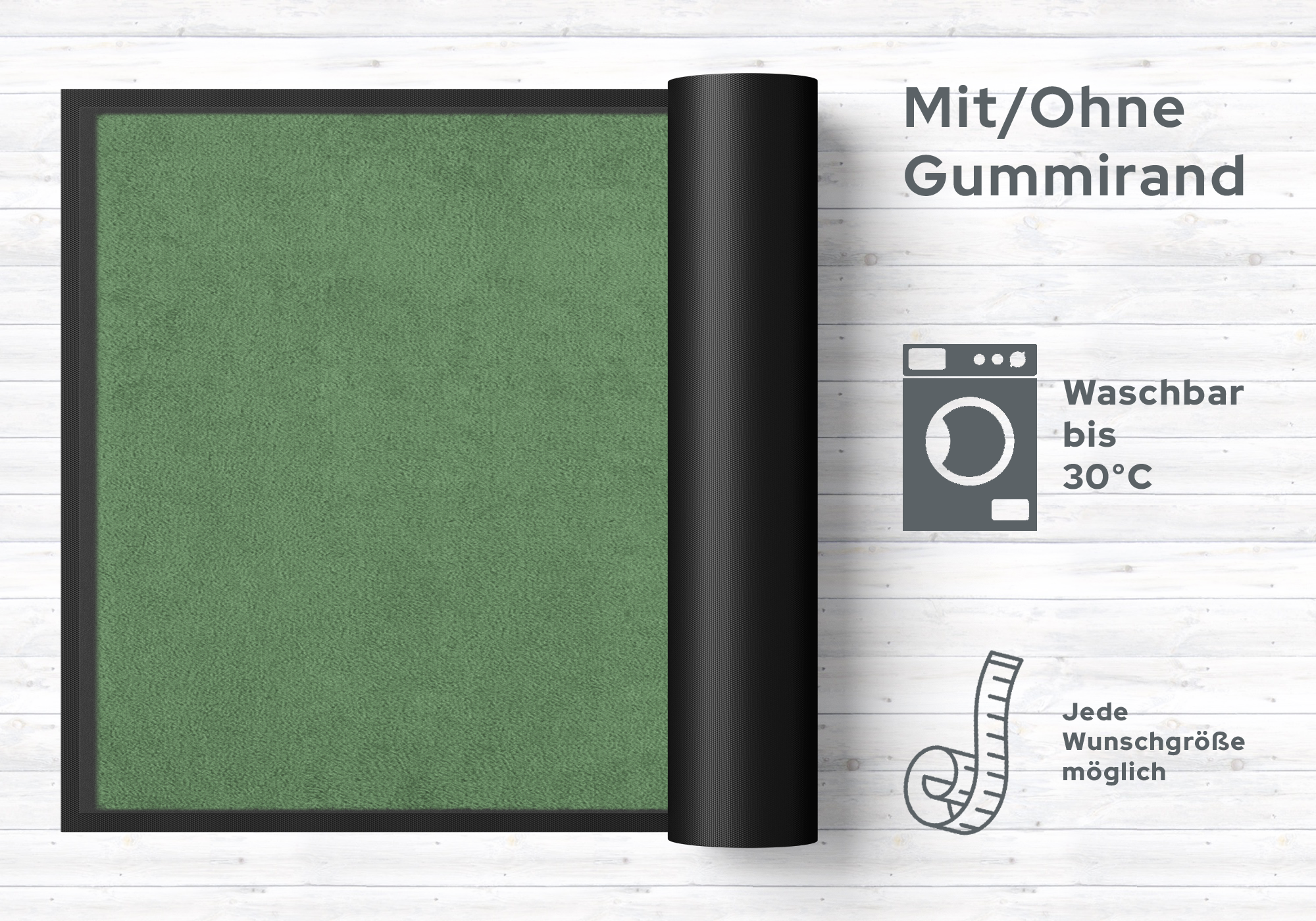 Fußmatte Neutral Farbe 074