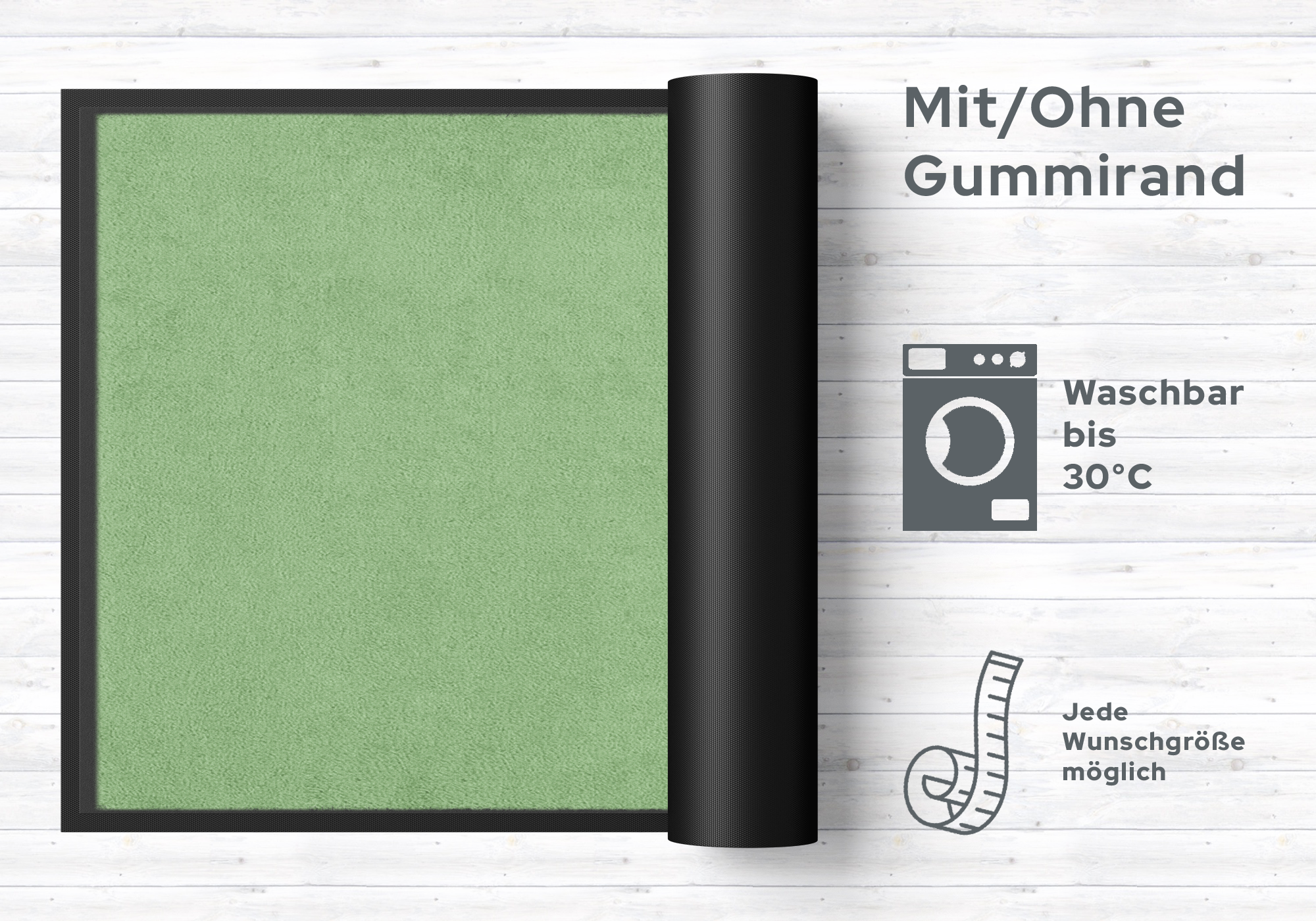 Fußmatte Neutral Farbe 075