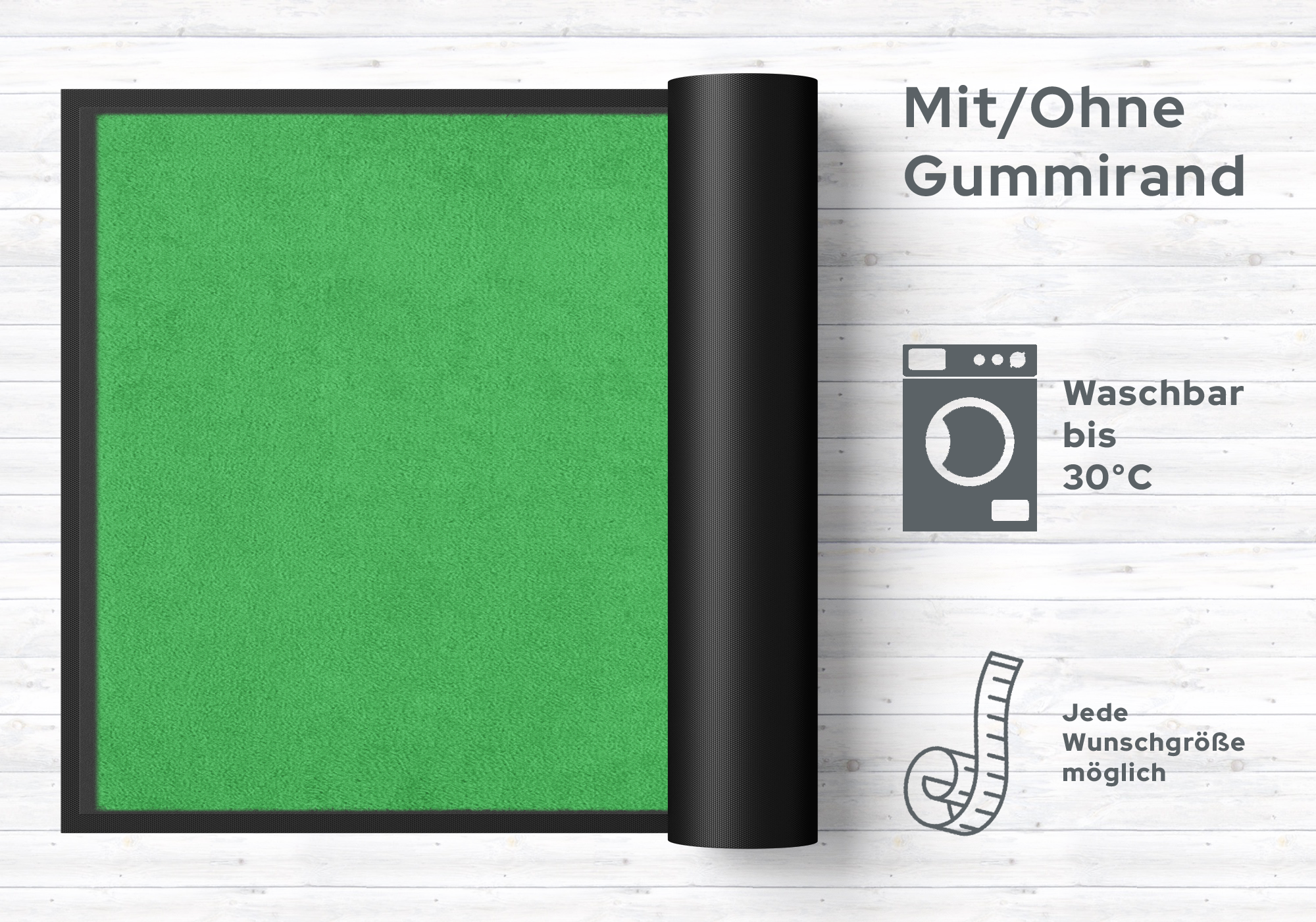 Fußmatte Neutral Farbe 076