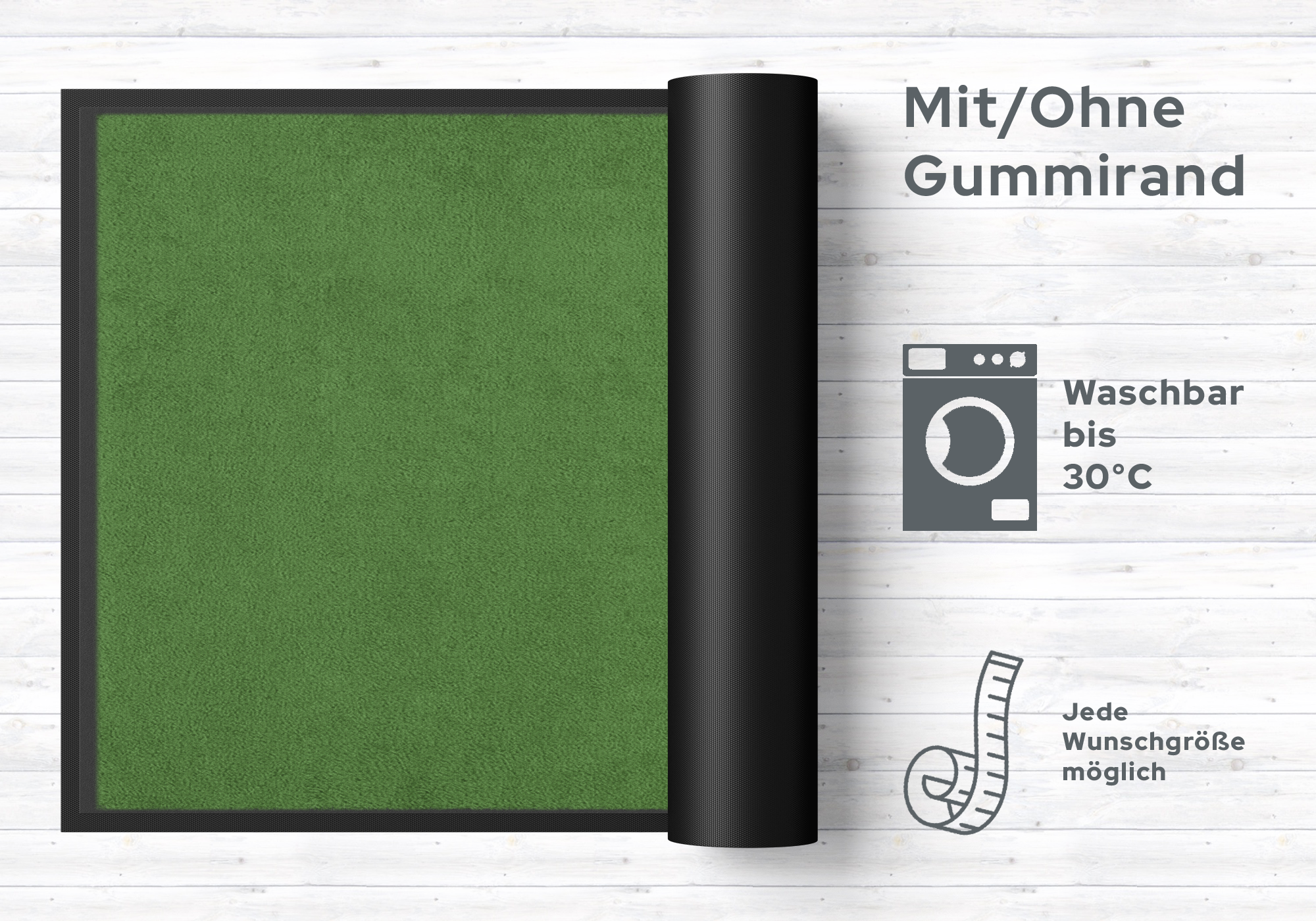 Fußmatte Neutral Farbe 080