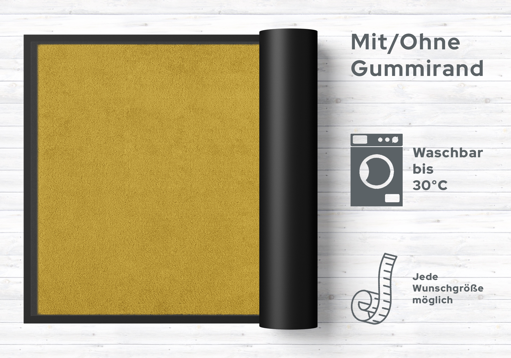 Fußmatte Neutral Farbe 088