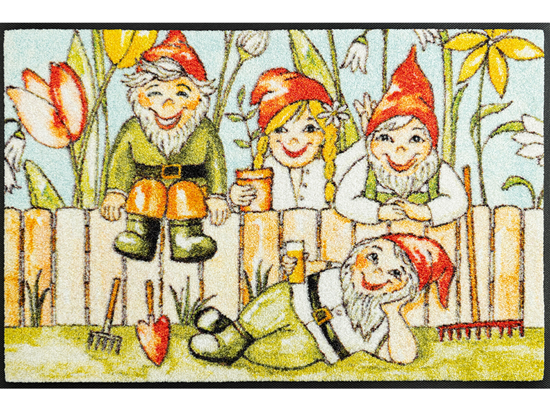 Fence Party wash + dry Fußmatte