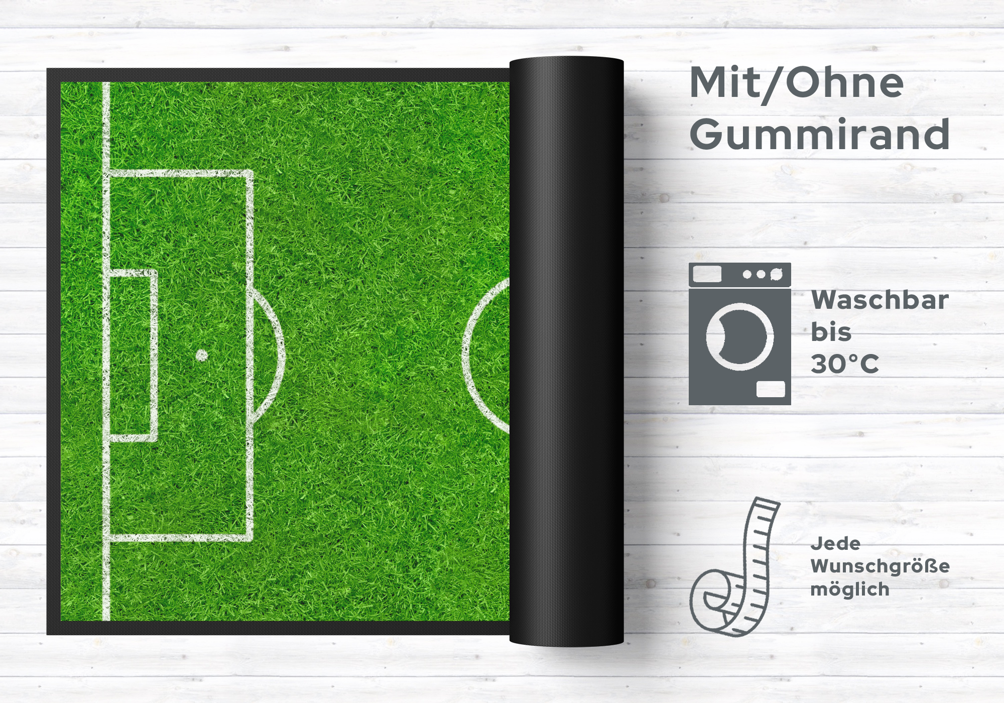 Fussmatte Fußball 4074