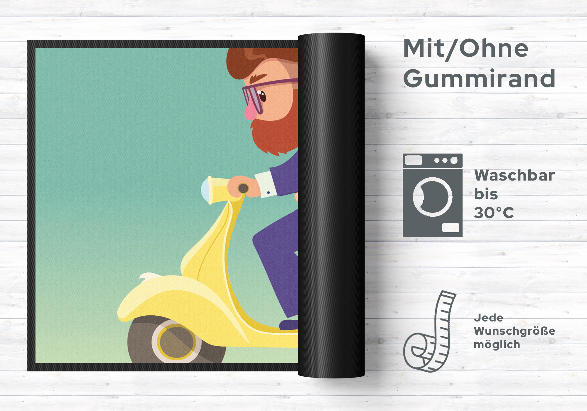 Fussmatte Hochzeit 4105