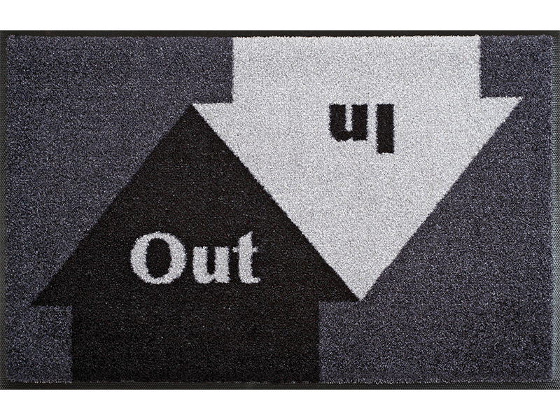 In&Out wash + dry Fußmatte