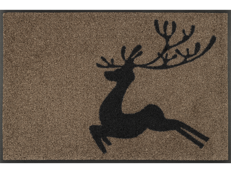 Jumping Deer wash + dry Fußmatte