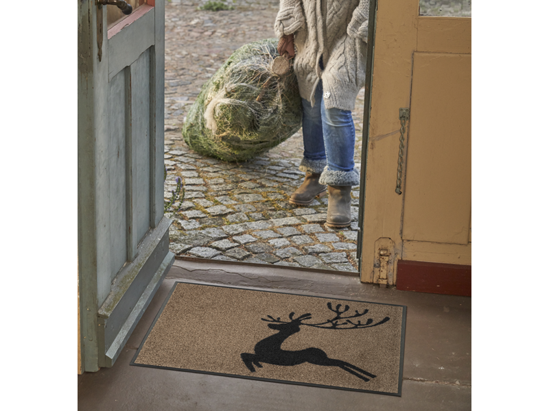 Jumping Deer wash + dry Fußmatte