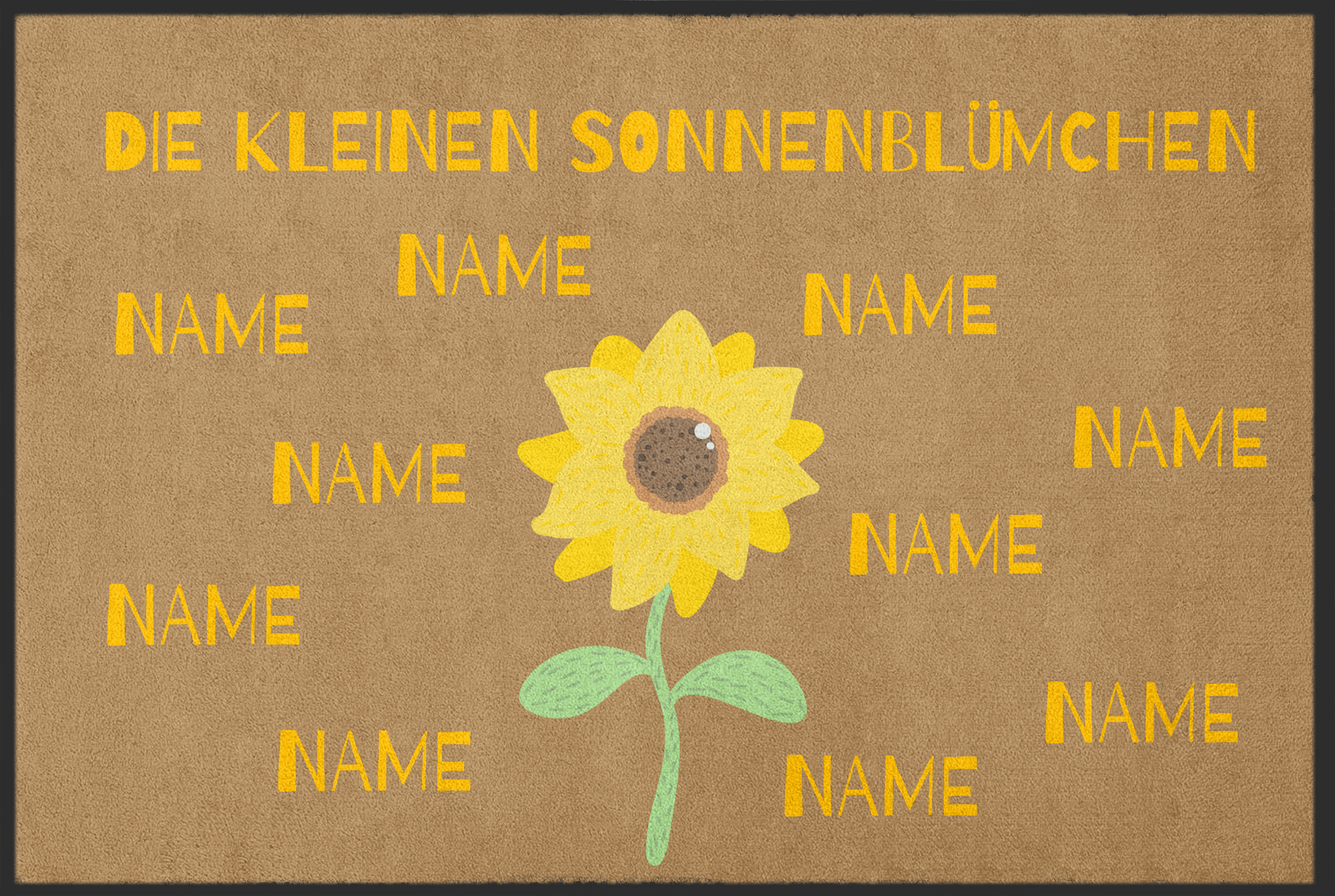 Abschiedsgeschenk Fussmatte K1013