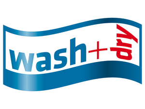  Logo "wash+dry"