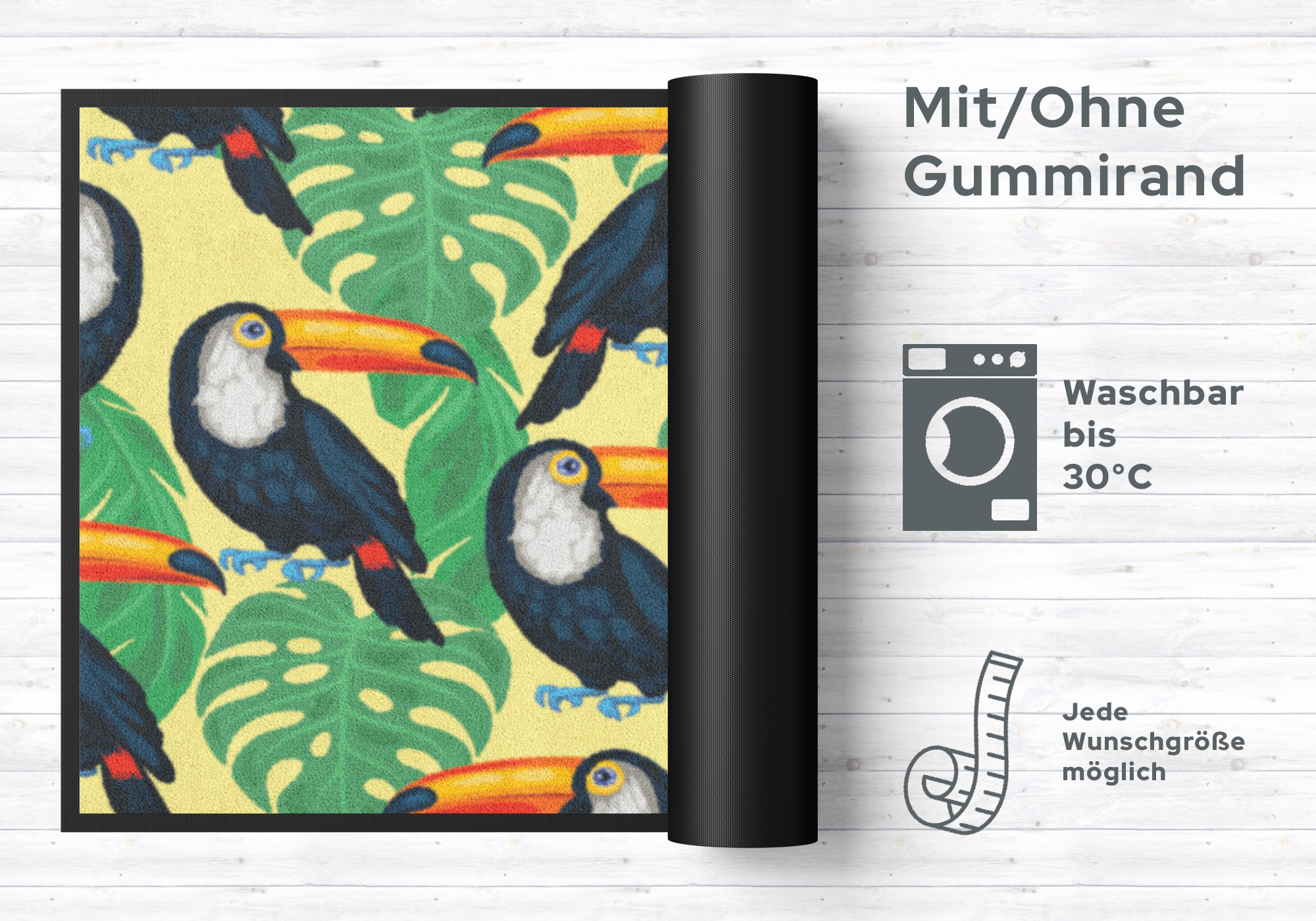 Fussmatte Tukan 4103
