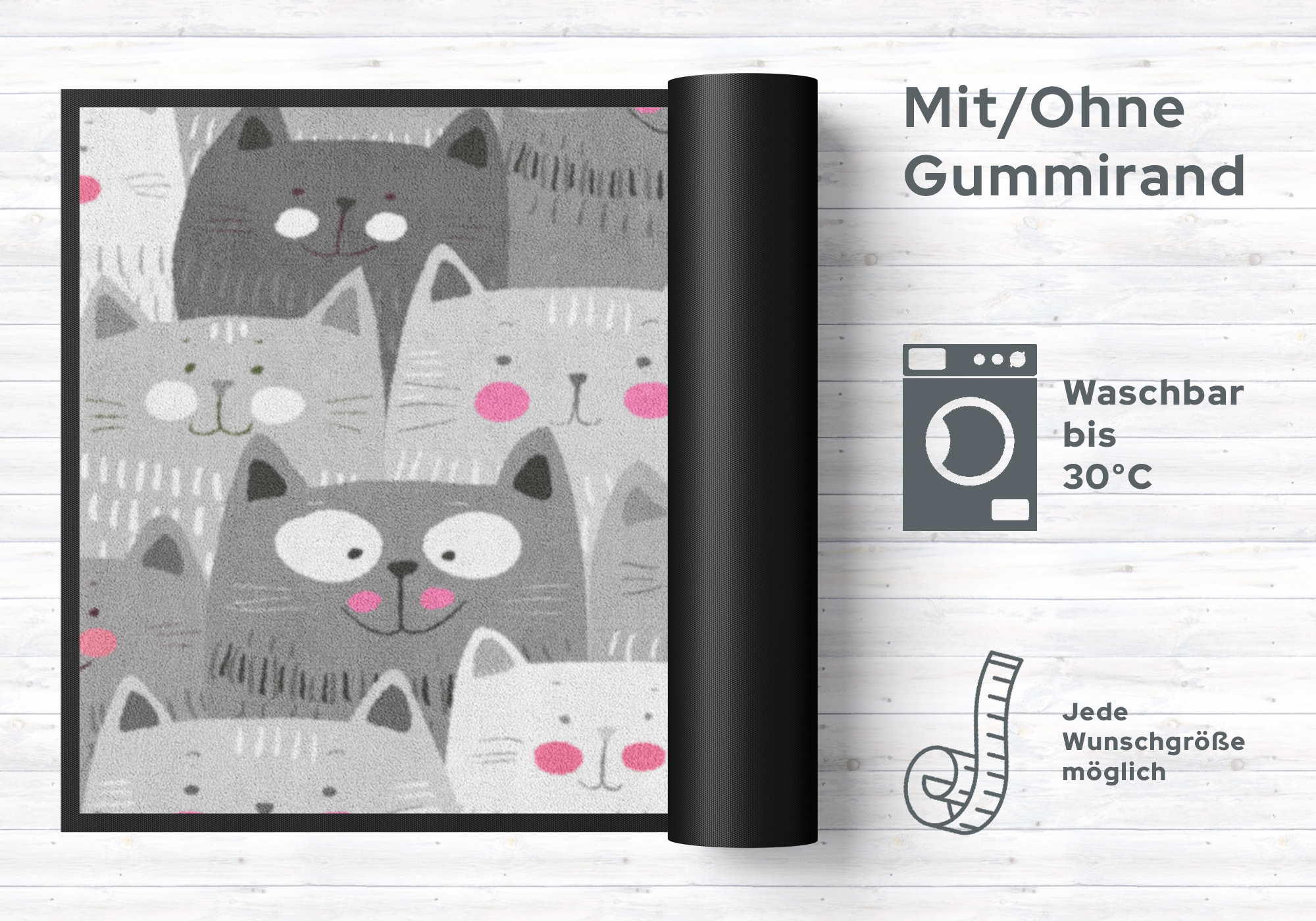 Fussmatte Katzen 4121