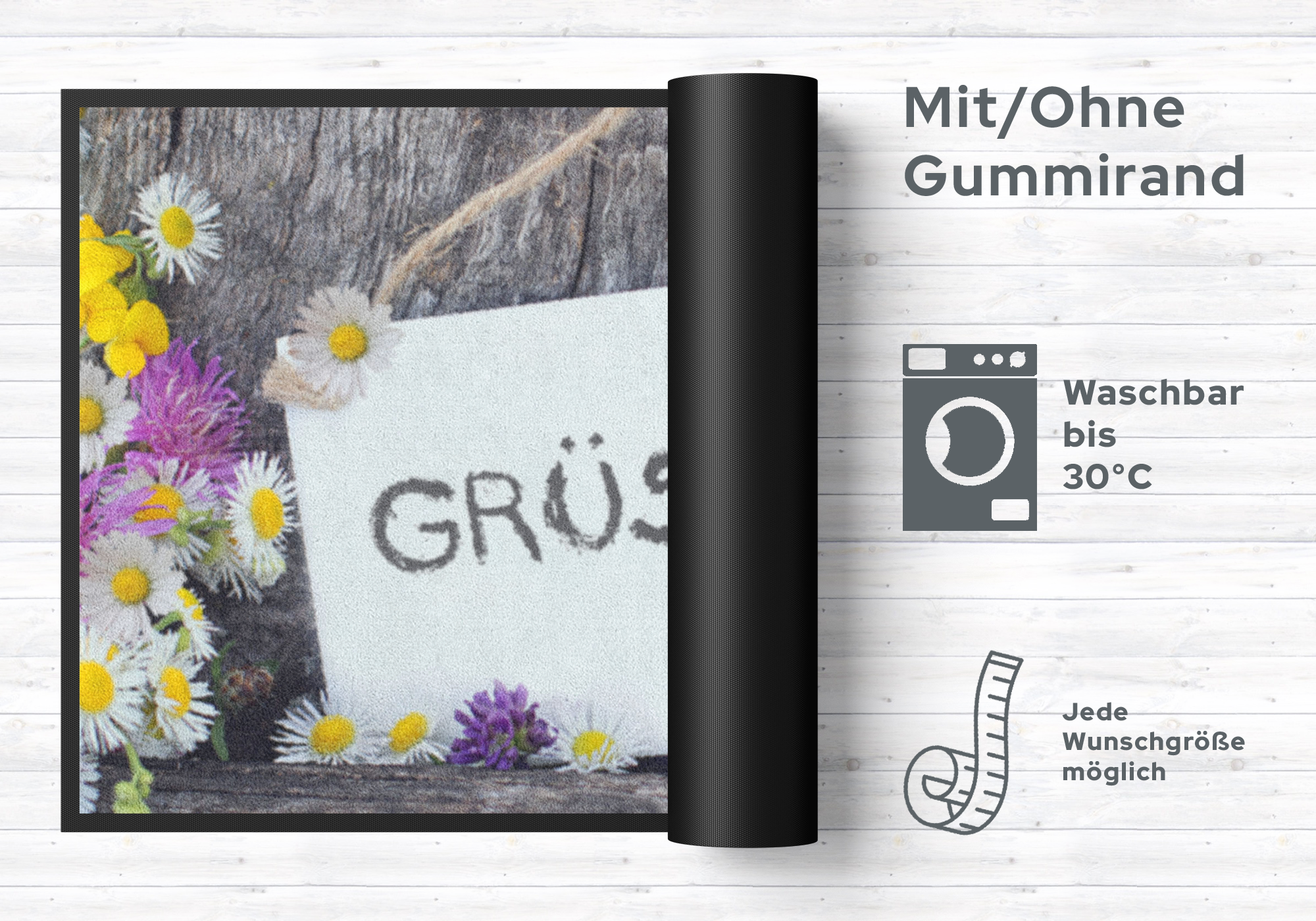 Fussmatte Grüss Gott 4168