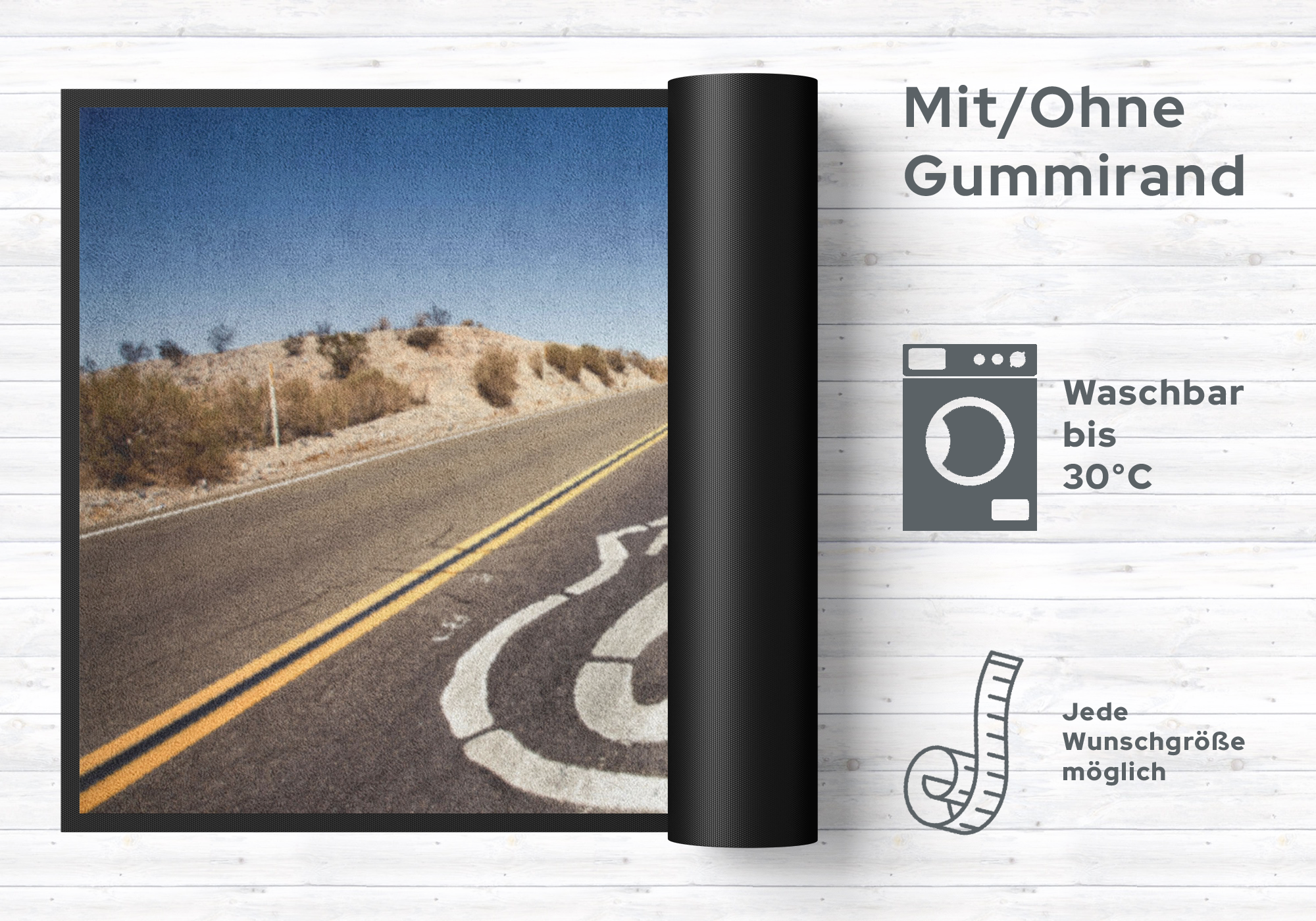 Fussmatte Route 66 4169