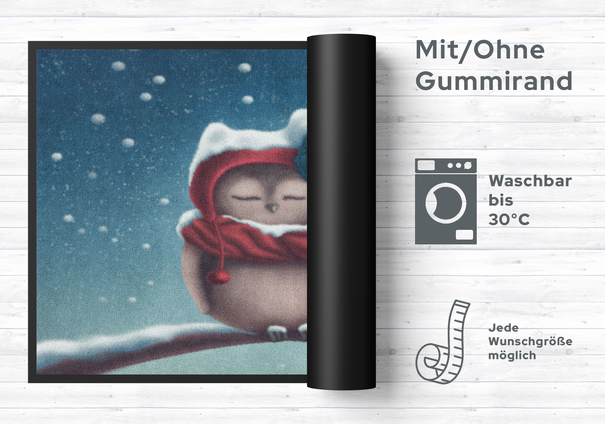 Fussmatte Eulen 4182