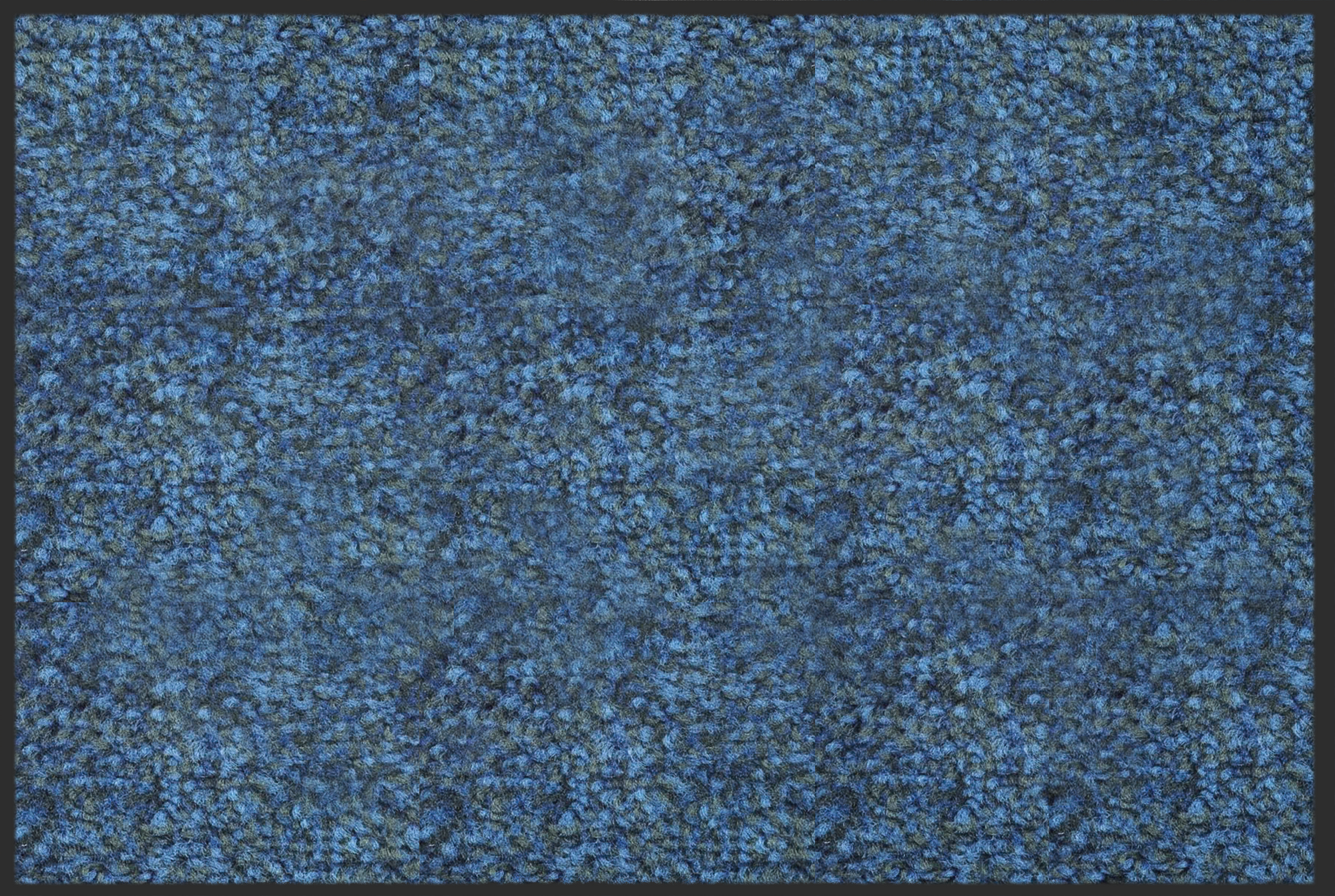 Fußmatte Meliert Blau