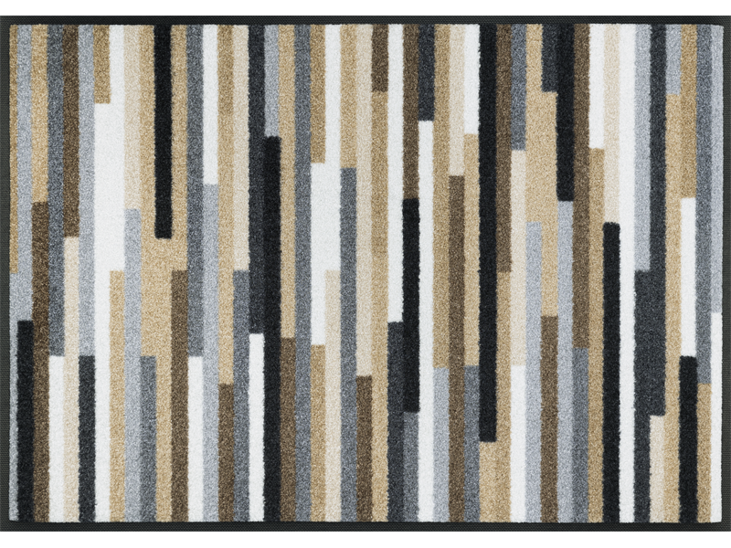 Mikado Stripes nature wash + dry Matte