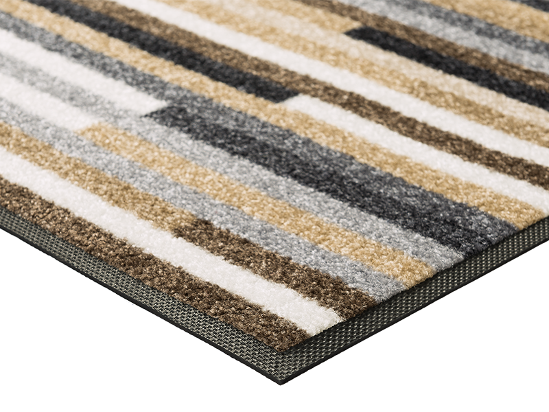 Mikado Stripes nature wash + dry Matte