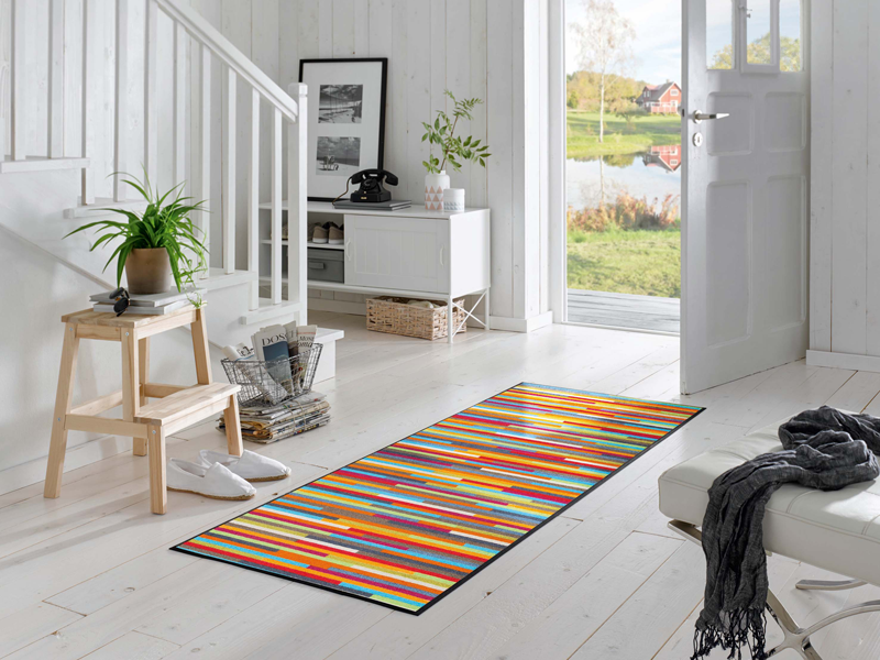 Mikado Stripes wash + dry Matte