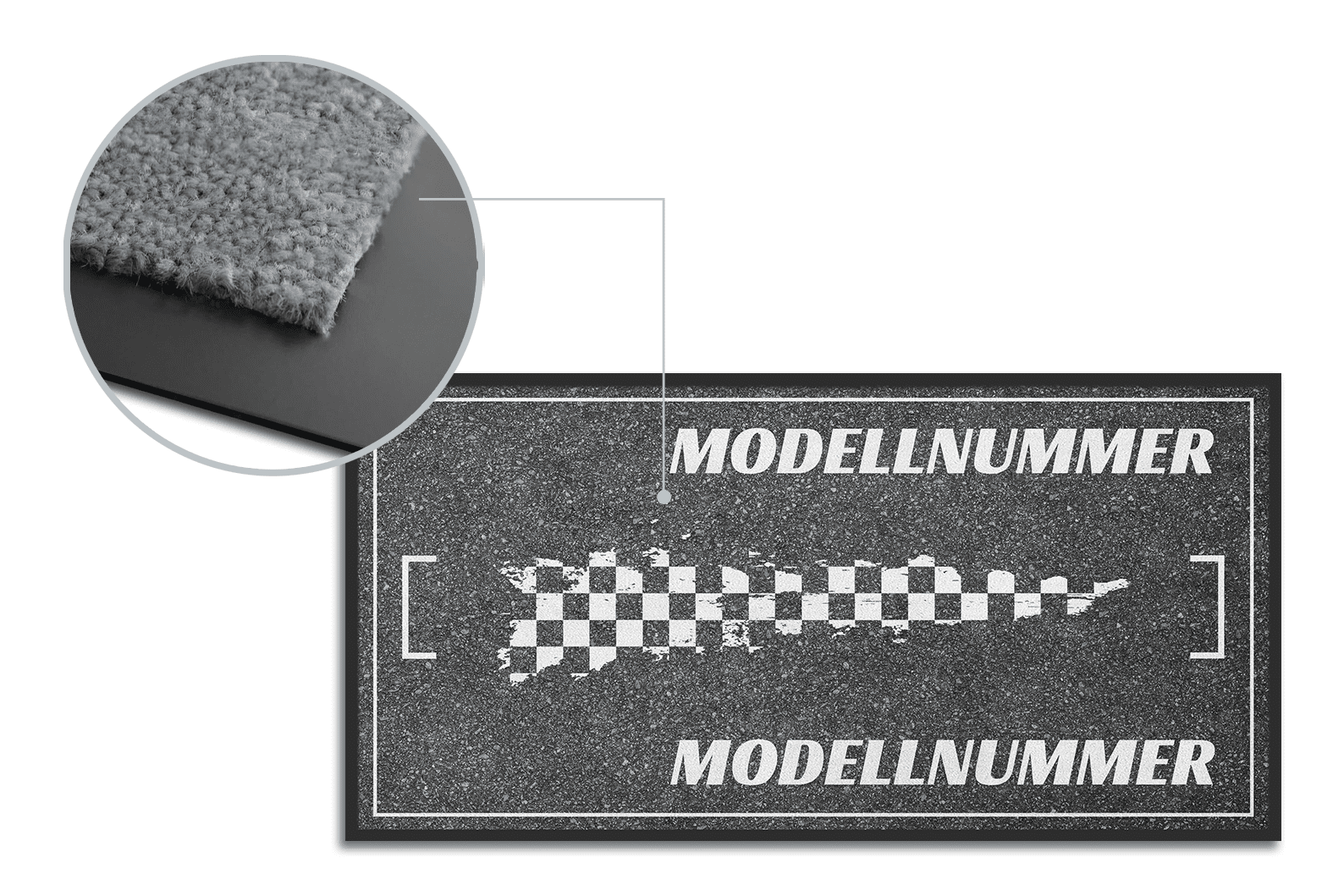 Motorradteppich BMW R 1250 GS Rallye