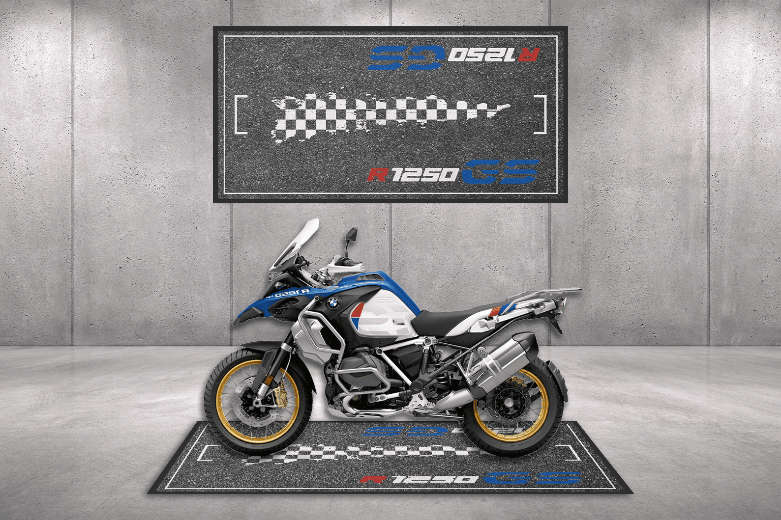 Motorradteppich BMW R 1250 GS Rallye