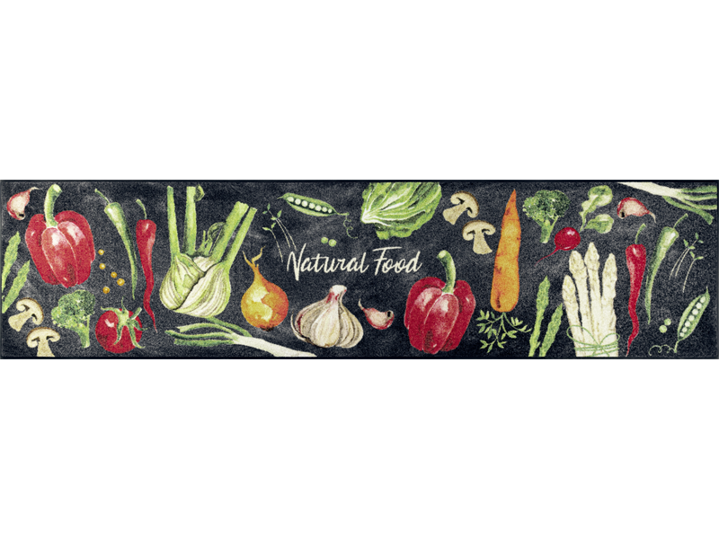 Natural Food wash +dry Küchenteppich