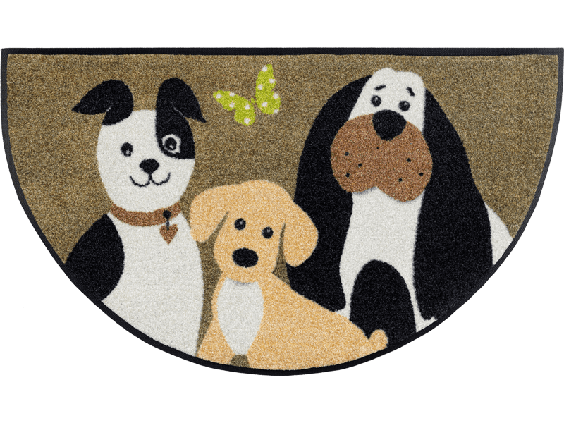 Round Dog Trio wash + dry Fußmatte