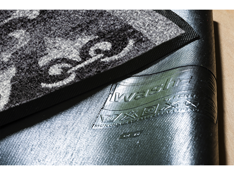 Round Ornaments wash + dry Fußmatte