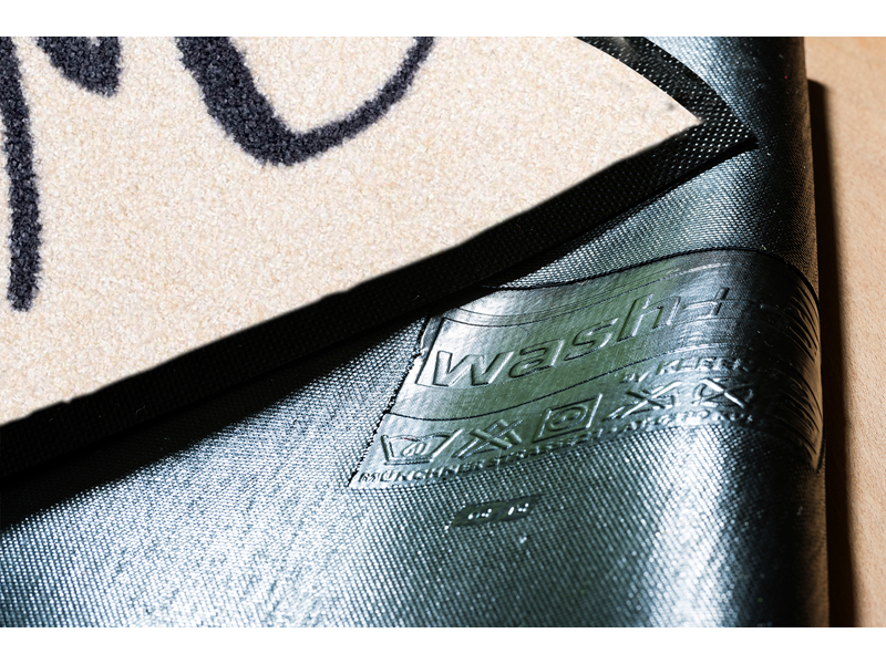 Round Welcome Blooming wash + dry Fußmatte