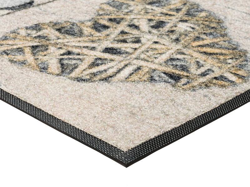 Vintage Hearts wash + dry Matte