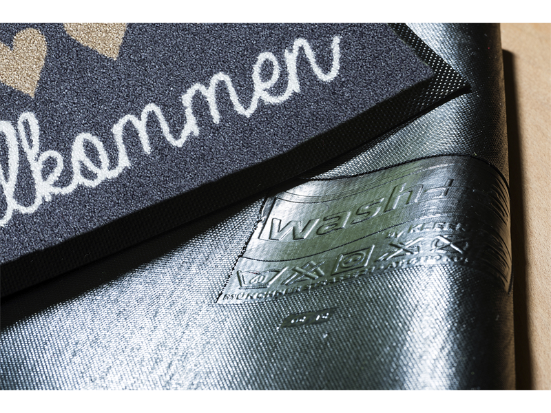 Willkommen Herzen wash + dry Fußmatte