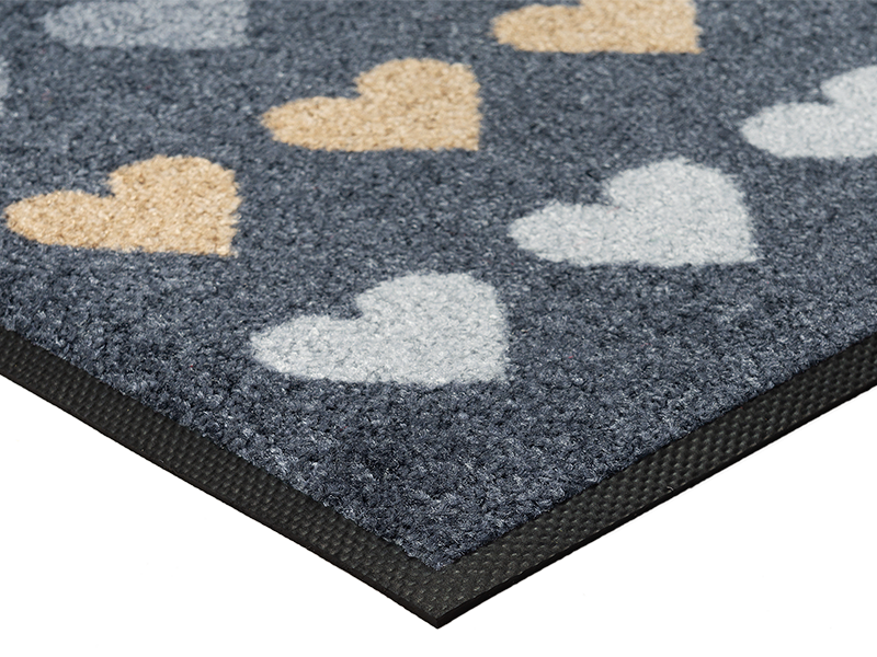 Willkommen Herzen wash + dry Fußmatte