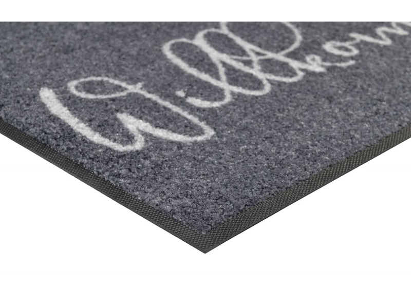 Willkommen Krone wash + dry Fußmatte